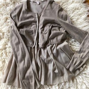 Sweater/ cotton cardi